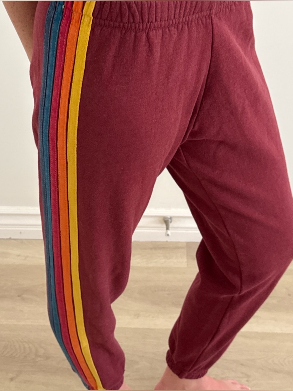 Aviator Nation Maroon Sweats